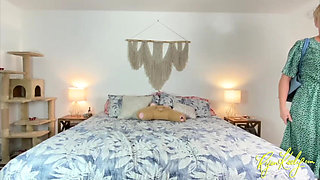 Blonde Step-mom in White Panties - Ryan Keely