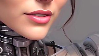 3D Hentai Cybernetic Babes - Digital Art