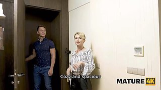 Mature4k. pornstar sucks penis and gives her slit to the potential tenant