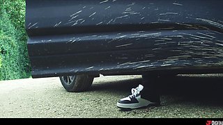 Lustful nymphs threesome xxx perverted clip