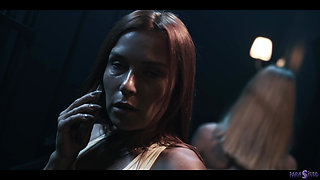 Russian Blonde & Redhead Lesbian Hardcore Sex - Girls Getting Mind Controlled by Alien Parasite