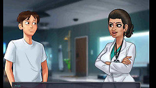 Summertime saga: sexy Indian desi doctor ep 165