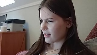 Dude tricks a cute teen into shooting porn flick with hard banging