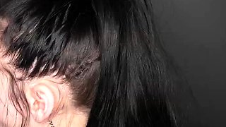 Girl Blowing A Big Hard Cock From Glory Hole