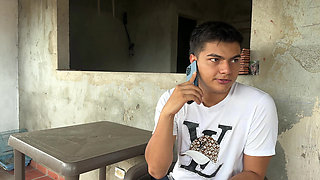 I Comfort My Sexy Neighbor Who Calls Me to Tell Me That His Girlfriend Left Him, I Take the Opportunity to Fuck Him