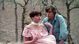 Busty Retro Chick Nailed By Horny Dude In The Woods