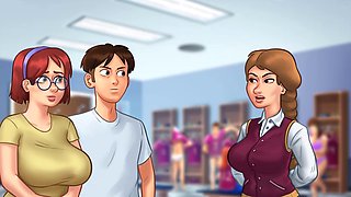 MissKitty2K's reimagined summertime saga featuring two Mrs. Smith in an animated adventure