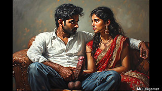 Three friends calls a hot sexy bhabhi from hotel room and bang her so Hard she is screaming