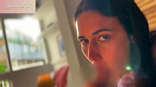 Amateur Spanish Teen Sandralydx Stunning Blowjob Cum in Mouth POV