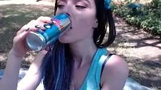 Teen Cute Italian Brunette Solo At
