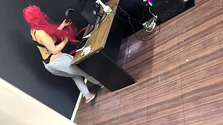 Redhead Maid Camila Vegas Gets Facial Surprise While Cleaning