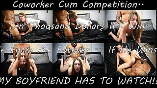 Betting My Coworker 10k That I Can Make Him Cum First