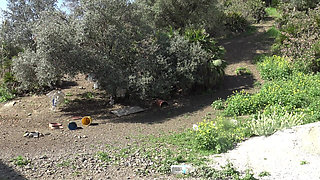 Turkish Farmers Wife Has Rough Sex with American Soldier in Turkey