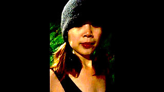 Japanese Teen Secretly Sucks Big Dicks at Night