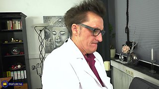 Fucking Our Hot Curvy German Milf Secretary Krizzi At The Office And Come On Her Big Juicy Tits