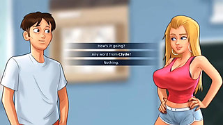 Stepsis Wants Stepbro's Huge Dick- Summertime Saga