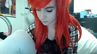 Emo Teen Becka Solo Webcam Masturbation Porn