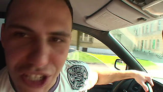 Blowjob outdoor for a nasty amateur slut