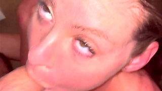 Slutty Amateur Sucks and Fucks Cock for the Neighborhood