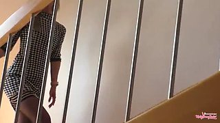 Skinny German Melly Gets Fucked Hard in Lingerie - POV Cumshot & Orgasm!