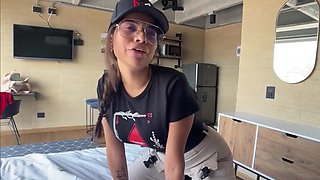 Latina Teen with Big tits sex video