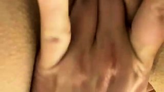 Amateur teen strips and jerks cock
