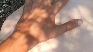 Step brother Fucked Big Ass Step step while hiking in Jungle - Public Outdoor Doggy style for the big tits
