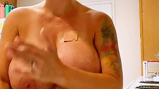 Leann amateur beautiful brunette with big boobs