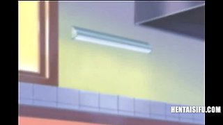 Japanese Professor Teaches Student In Apron A Hard Lesson - Big Tits Hentai English Subs