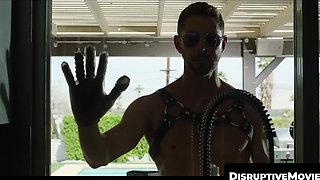 DisruptiveMovie.com - Johnny Ford stuffs hairy stud Vander Pulaski's ass with huge dildos