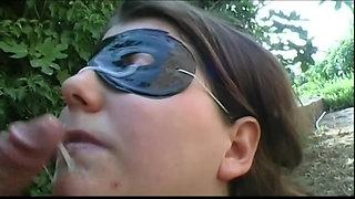 Fat slut outdoor fucked and filmed by a swinger