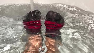Wet Sock Fetish in Athletic Socks