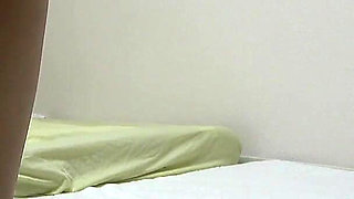 Girls-only Apartment in Japan, a Girl with Natural Tits Cleaning in a See-through Mini-skirt Uniform and Wedgie Thong Panties