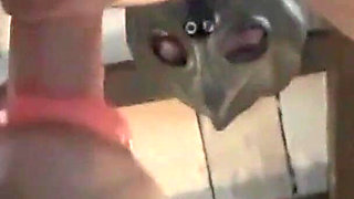 Nylon MILF Tied up with a Ring Gag and Face Fucked