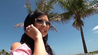 Candace Cage Beach Babe - Exclusive Scene - JulesJordan