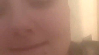 BBW Plays in the Shower