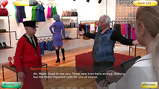 The Way to Increase Sales of Clothings : A Old Man & Amy