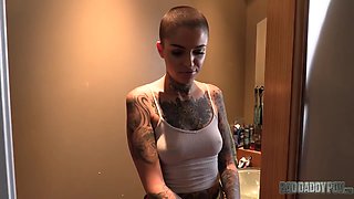 Leigh Raven Tattooed Lesbian Step Daughter