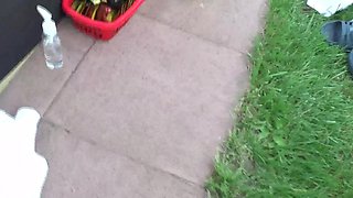 Summer Bareback Swinger Garden Party