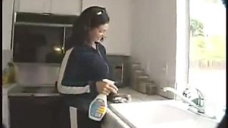 Hot latina maid