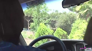 Two Ebony Girls Are Taking Turns in Getting a Piece of Dick for an Anal