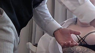 German Chubby Secretary Gets Fucked in the Office