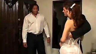 Chanel chavez here cums the bride