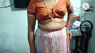 Indian telugu, 18 year old, wearing