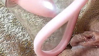 Vacuum Pumping, It's so Close!you Can Smell Her!