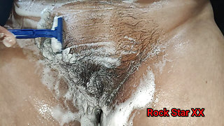 Full shaving video of aunty wife tamil aunty cleaning