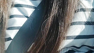 We go on vacation and warm up in the car