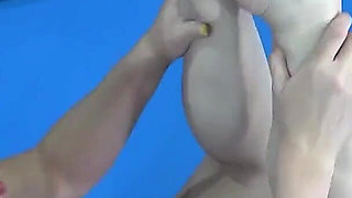 Thick Asian Babe Gets a Lesson in Tickling and Wrestling