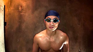 Lovely Asian double blowjob and sex