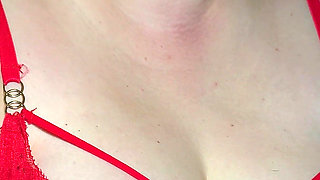 Blowjob Sweet and Slow - Massive Cum on Natural Tits